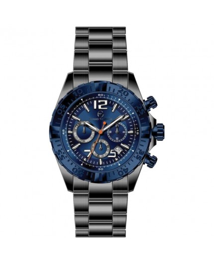 Montre Sergio Tacchini homme bracelet métal argenté