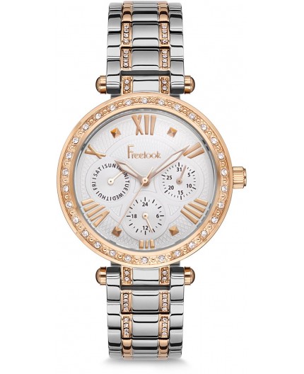 MONTRE FREELOOK FEMME METAL. Garantie 2 ans.