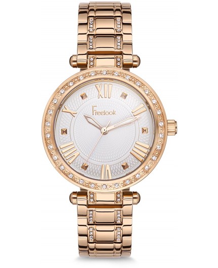 MONTRE FREELOOK FEMME METAL. Garantie 2 ans.
