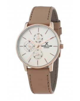 Montre Daniel Klein femme bracelet cuir