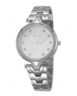 Montre Freelook femme bracelet acier argenté