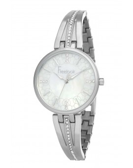 Montre Freelook femme bracelet acier argenté