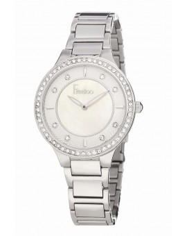 Montre Freelook femme bracelet acier argenté