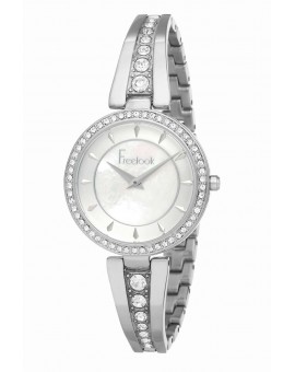 Montre Freelook femme bracelet acier argenté