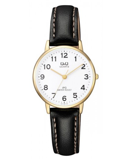 Montre Q&Q femme bracelet cuir