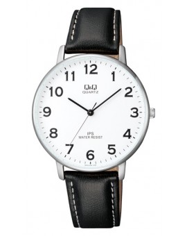 Montre Q&Q homme bracelet cuir