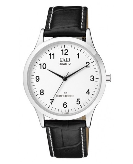 Montre Q&Q homme bracelet cuir