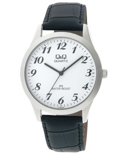 Montre Q&Q homme bracelet cuir