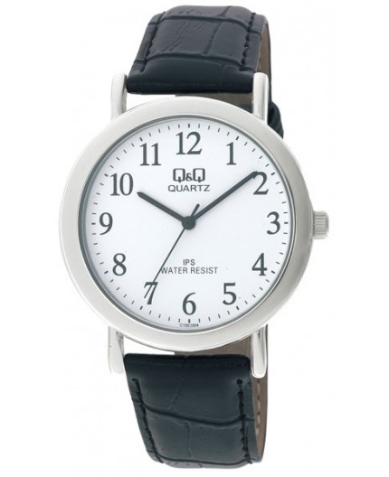 Montre Q&Q homme bracelet cuir