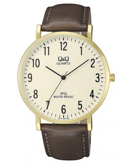 Montre Q&Q homme bracelet cuir