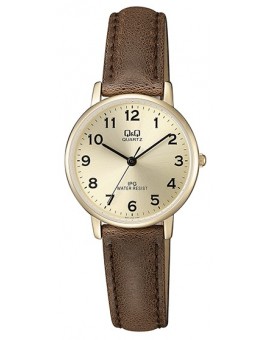 Montre Q&Q femme bracelet cuir