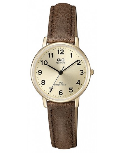Montre Q&Q femme bracelet cuir