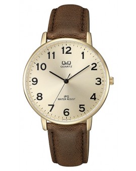 Montre Q&Q homme bracelet cuir