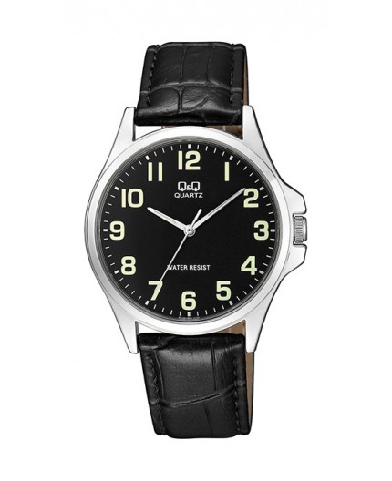 Montre Q&Q homme bracelet cuir