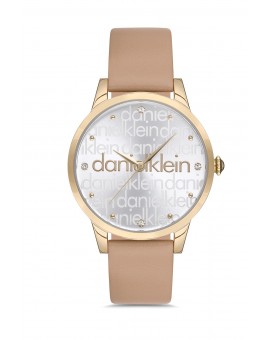 Daniel Klein Femme bracelet cuir marron fond gris