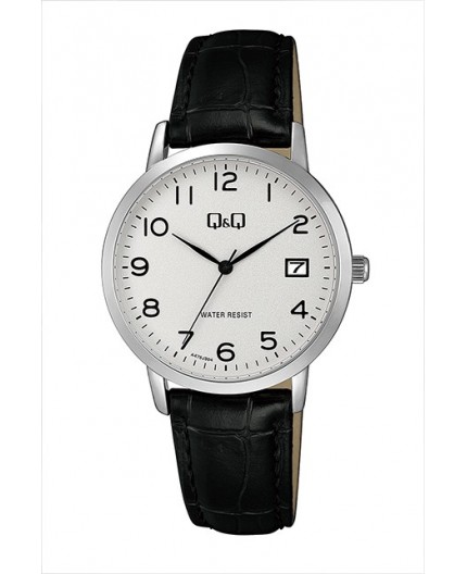 Montre Q&Q Femme cuir noir 