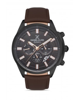 Daniel Klein Homme exclusive cuir marron 