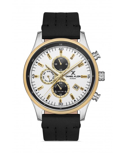 Daniel Klein Homme exclusive cuir noir Daniel Klein Homme exclusive cuir noir