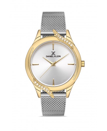 Daniel Klein Femme milanaise bicolore dorée Daniel Klein Femme milanaise bicolore dorée