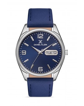 Daniel Klein Homme cuir bleu 