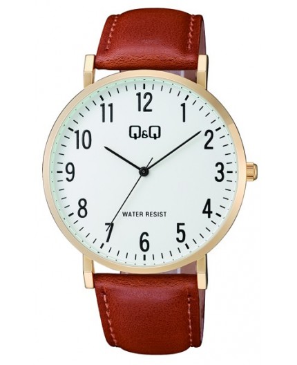 MONTRE Q&Q BY CITIZEN CUIR 