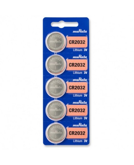 Murata Lithium pile CR 2032 emballage en blister