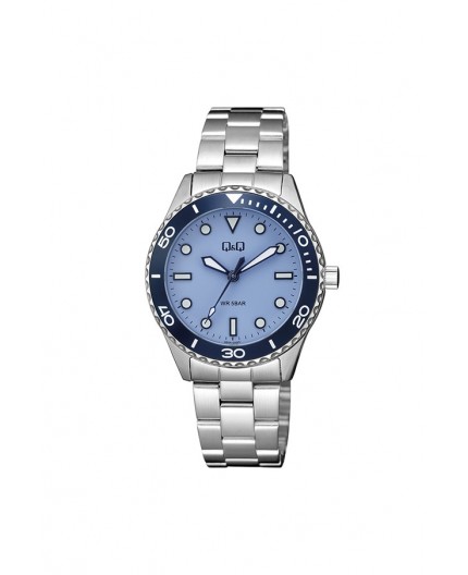 MONTRE Q&Q BY CITIZEN METAL ARGENT 