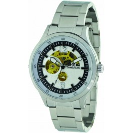 MONTRE DANIEL KLEIN HOMME Montre homme automatique fond et cadran transparent Daniel Klein diamètre 4 cm, garantie 2 ans.