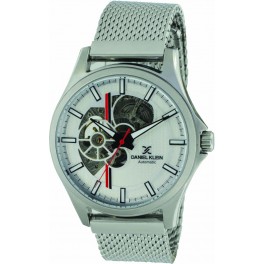MONTRE DANIEL KLEIN HOMME Montre homme automatique fond et cadran transparent Daniel Klein diamètre 4 cm, garantie 2 ans.