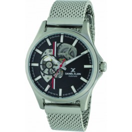 MONTRE DANIEL KLEIN HOMME Montre homme automatique fond et cadran transparent Daniel Klein diamètre 4 cm, garantie 2 ans.