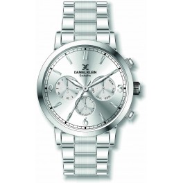 MONTRE DANIEL KLEIN HOMME METAL EXCLUSIVE Montre homme Daniel Klein multifonctions diamètre 4 cm, garantie 2 ans.Une montre de la gamme exclusive.