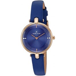 MONTRE DANIEL KLEIN FEMME Montre pour femme Daniel Klein avec un bracelet cuir diamètre 3,2 cm, garantie 2 ans.