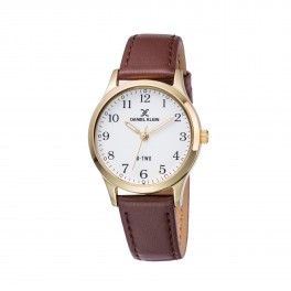 MONTRE DANIEL KLEIN FEMME CUIR D-TWO DANIEL KLEIN D-TWO