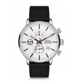 MONTRE SERGIO TACCHINI HOMME CUIR NOIR SERGIO TACCHINI CUIR NOIR