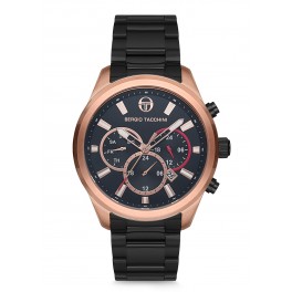 MONTRE SERGIO TACCHINI METAL 3 COMPTEURS SERGIO TACCHINI METAL 3 CPTRS